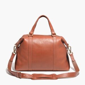 Madewell The Glasgow Satchel and Keychain